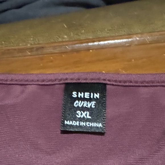 SHEIN Tops - SHEIN Curve 3XL Plum Blouse